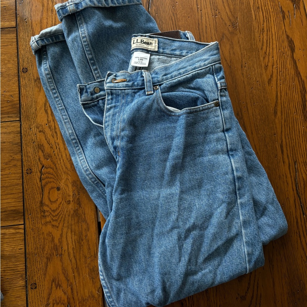 Vintage L.L. Bean Blue Denim Jeans